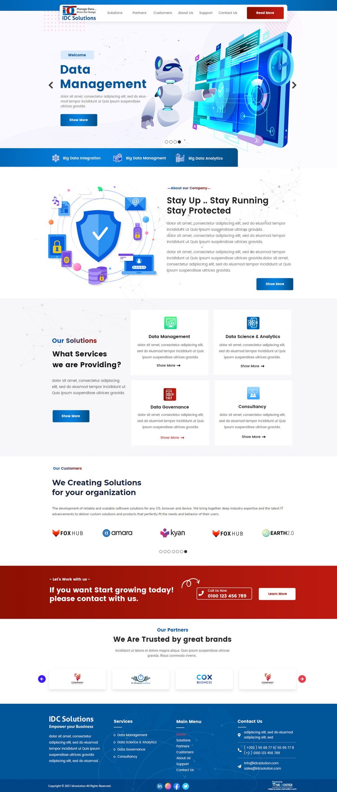 onehoster-website-idcsoution